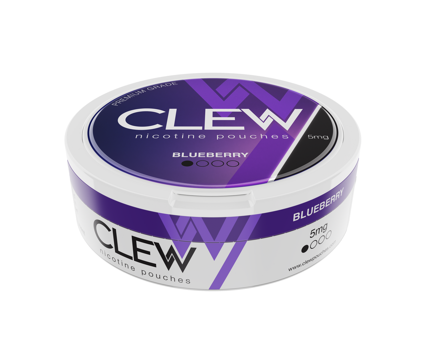 Clew nicotine pouches Blueberry 5mg