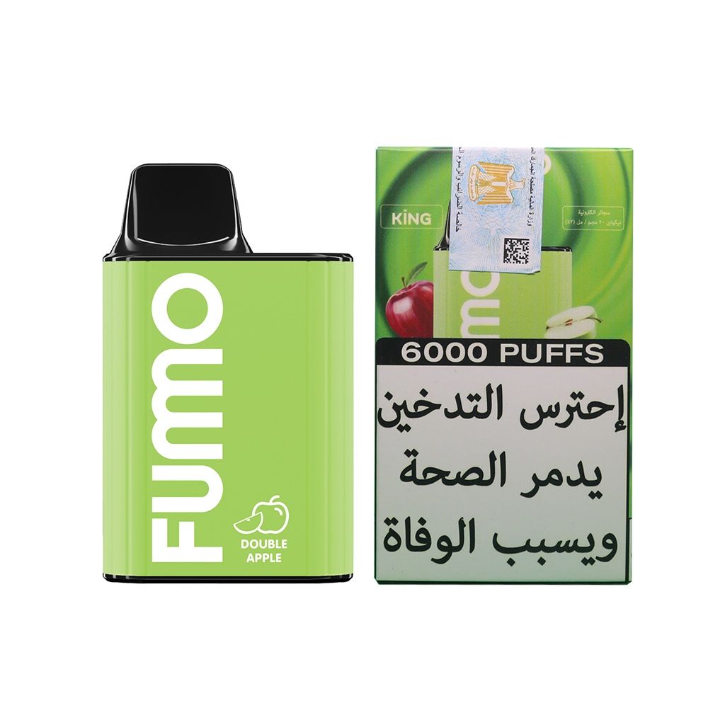 Fummo King 6000 Puffs Disposable - Double Apple