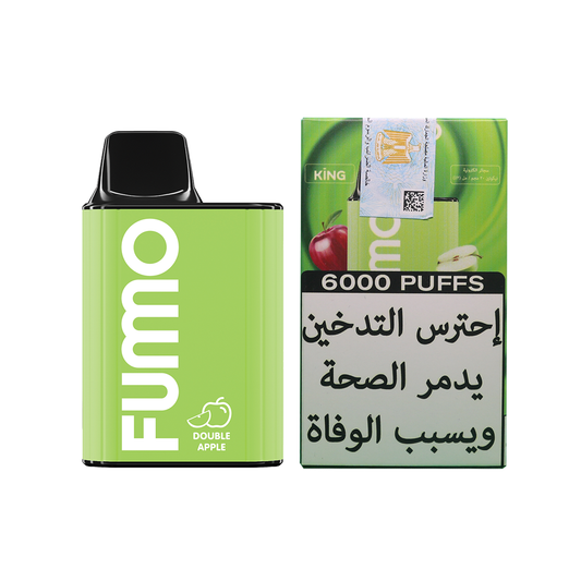 Fummo King 6000 Puffs Disposable - Double Apple