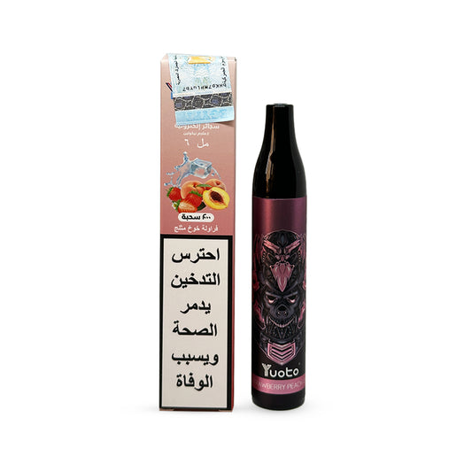 Yuoto Srich 2000 Puff Disposable - Strawberry peach ice