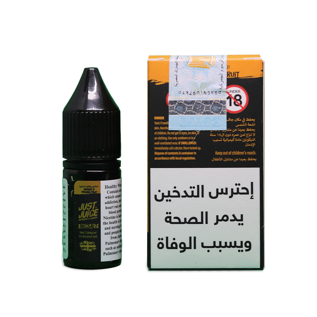 Just Juice E-Liquid Nicsalt : Mango Passion Fruit