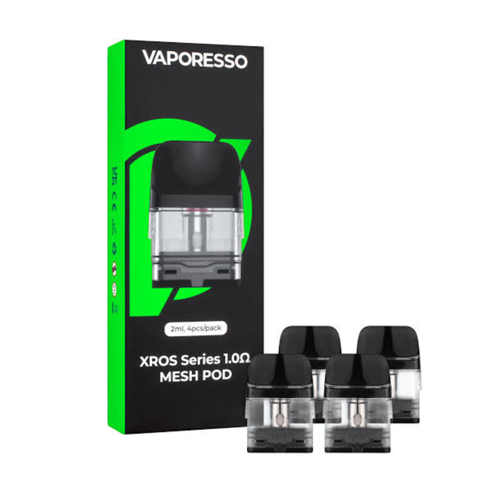 VAPORESSO XROS REPLACEMENT PODS 0.8 ohm Mesh Pod puffegy VAPORESSO XROS REPLACEMENT PODS 0.8 ohm Mesh Pod puffegy