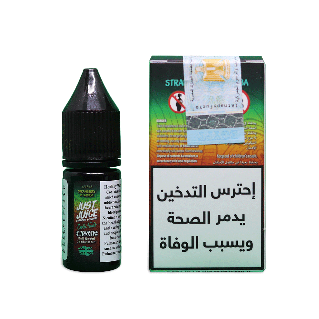 Just Juice E-Liquid Nicsalt : Strawberry Cruba