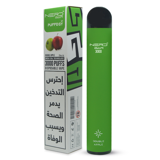 Nerd Bar 3000 Disposable vape - Double Apple