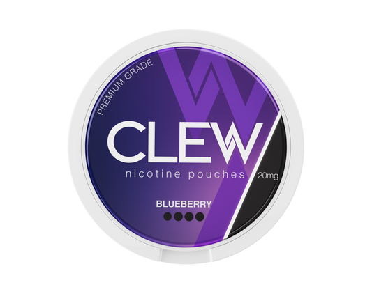 Clew nicotine pouches Blueberry 20mg