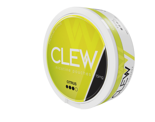Clew nicotine pouches Citrus 15mg