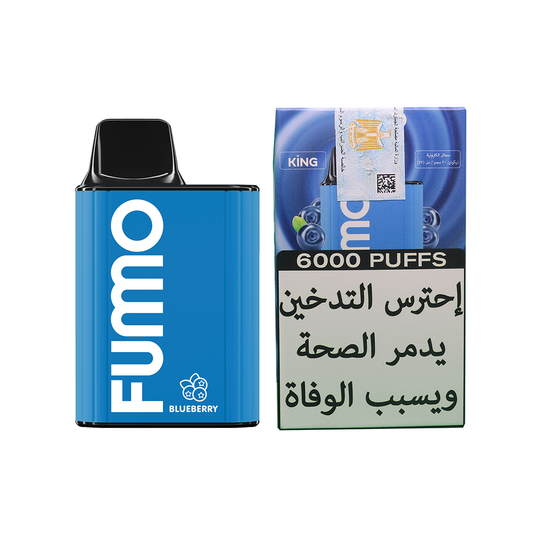 Fummo King 6000 Puffs Disposable - Blueberry