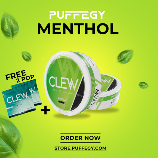 2 Clew Menthol + 2 POP Free