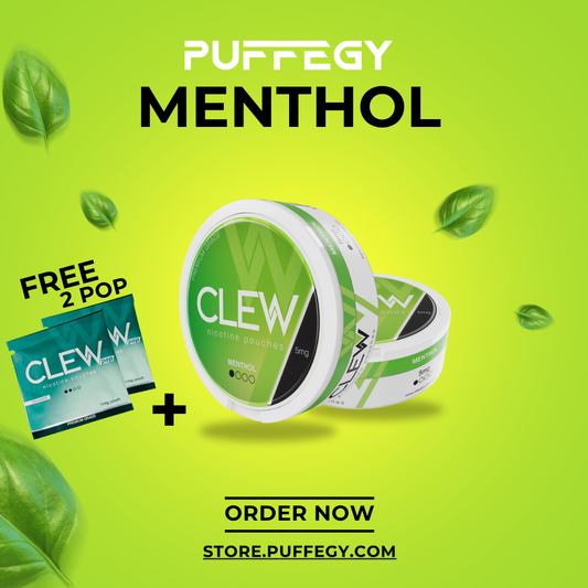 2 Clew Menthol + 2 POP Free