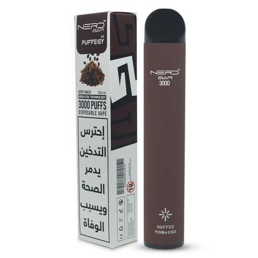 Nerd Bar 3000 Disposable vape - Coffee Tobacco