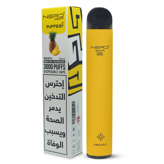 Nerd Bar 3000 Disposable vape - Pineapple